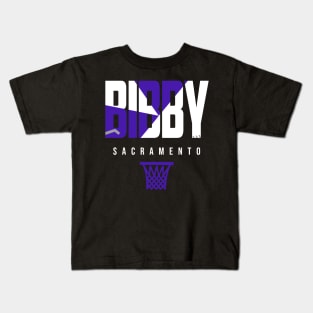 Bibby Sacramento Basketball Warmup Kids T-Shirt